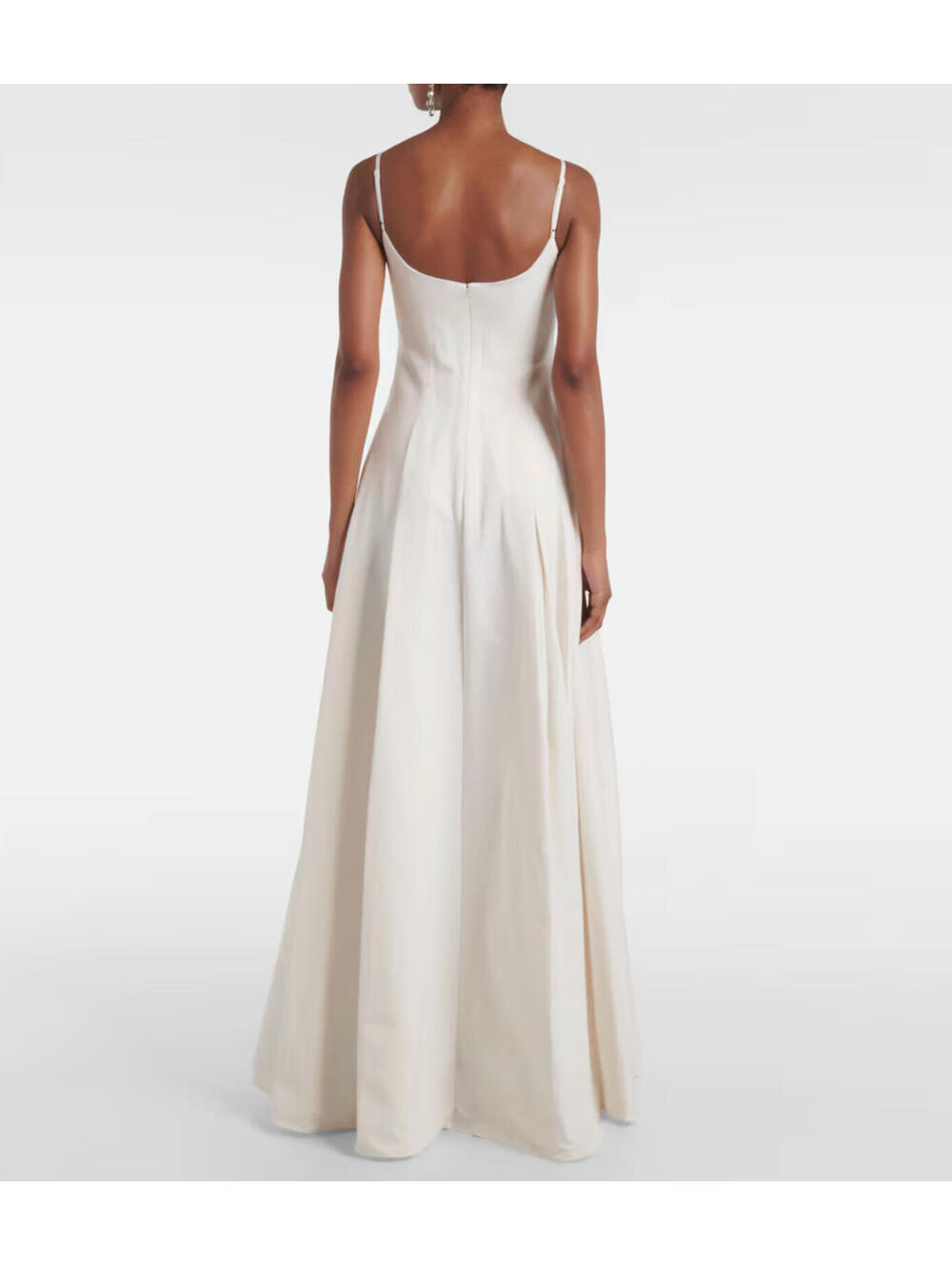 STAUD Ivory Cream Joy Maxi Dress - Picture 3 of 10